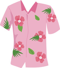 Frangipani flower illustration on transparent background.
