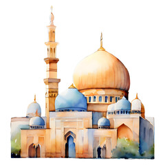 dome of the mosque ai generated