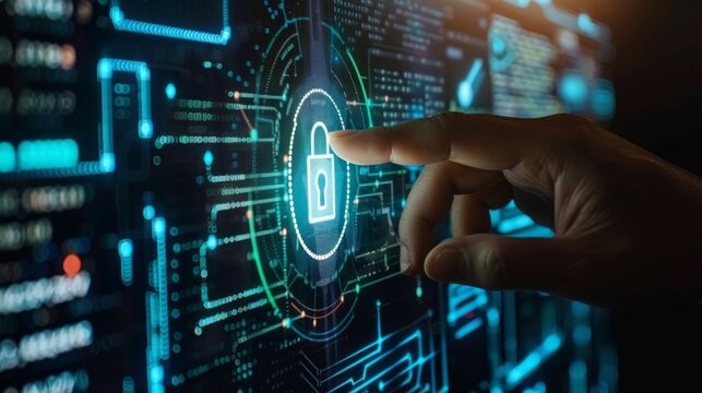 Use HTTPS and padlock security to protect business data and privacy on networks, integrating API and OAuth to safeguard against digital malware threats.