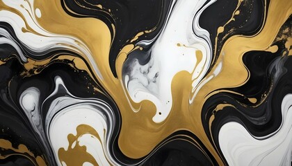 Gold-Abstract-Black-Marble-Background-Art-Paint-Pa-