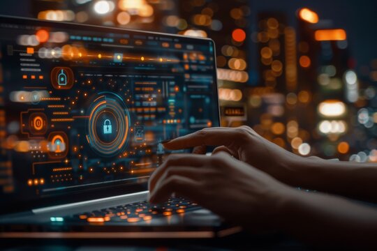 Integrate HTTPS and padlock security in business networks to safeguard data and privacy, using API and OAuth to provide robust protection against malware.