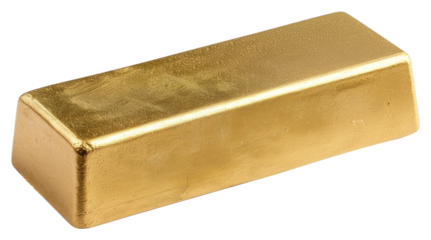 PNG Gold bars white background rectangle gemstone.
