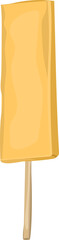 Fish balls skewers illustration on transparent background.
