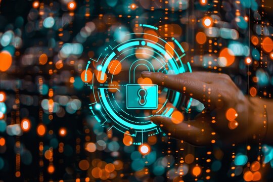 Enhance network security with HTTPS and padlock for business data protection, deploying API and OAuth to safeguard privacy against digital malware threats.