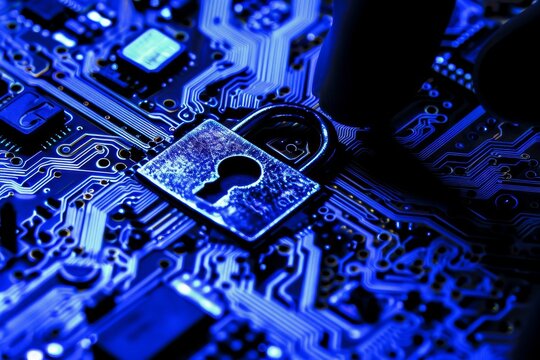 Implement robust network protection in businesses using HTTPS and padlock, securing data privacy with API and OAuth against malware threats.