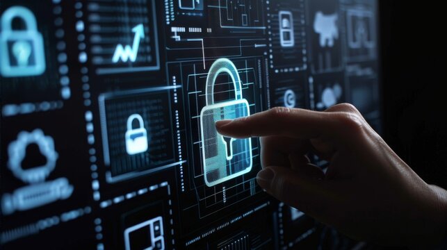 Integrate HTTPS and padlock security in business networks to safeguard data and privacy, using API and OAuth to provide robust protection against malware.