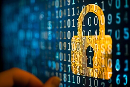 Ensure data privacy and network security for businesses with HTTPS and padlock measures, using API and OAuth to safeguard against digital malware threats.