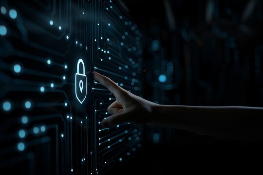 Secure business networks with HTTPS encryption and padlock protection, integrating API and OAuth to safeguard data privacy against malware threats.