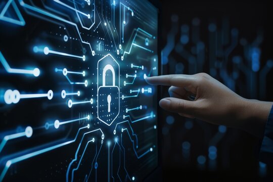 Protect business networks and ensure data privacy with HTTPS and padlock security measures, leveraging API and OAuth for comprehensive malware defense.
