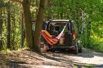 Nicht überall erlaubt , wild campen .