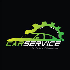 Car Service logo vector design