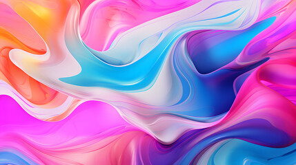 abstract white alchemy liquid pattern bright neon colors geometric pattern graphics poster background