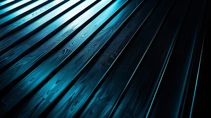 Abstraction in Blue and Black: A Striking Gradient with Metallic Texture, Blending Modernity and Cleanliness