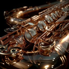 The saxophone is a woodwind instrument that is played by blowing air through a reed. It is a versatile instrument that can be used in a variety of genres of music.