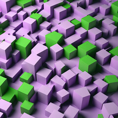 Geometric 3d background. Illustration for design.