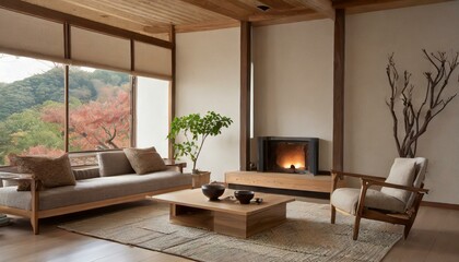 Fototapeta premium modern living room, 