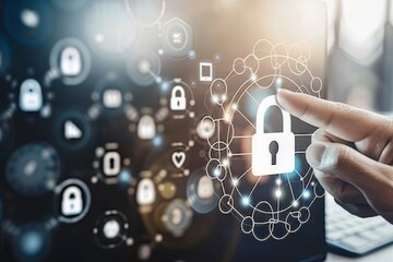Integrate secure APIs with encryption technology for enhanced digital protection and network security in enterprises, focusing on password protection and advanced cyber protection protocols.