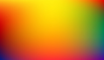 glowing rainbow colorful gradient background with combination of vibrant colors