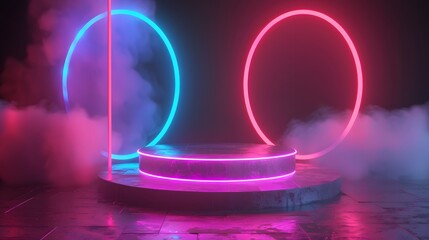 3d neon product platform