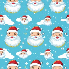 Sunlit Santa Claus Cheer