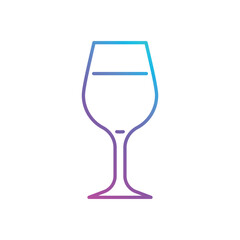 Wine Glass vector icon