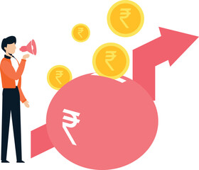 The guy is marketing money.