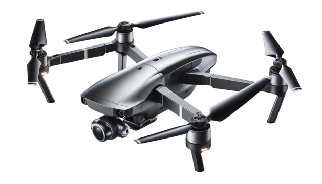 drone isolated on white background
