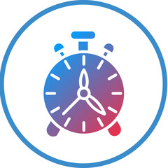Alarm Clock Icon Style
