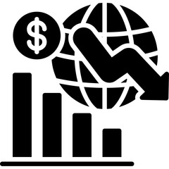 Economic Crisis Icon
