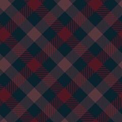  Tartan seamless pattern, brown and dark blue, can be used in fashion design. Bedding, curtains, tablecloths
