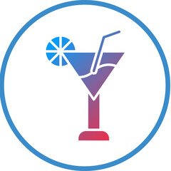 Cocktail Icon Style