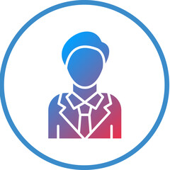 Lawyer Icon Style