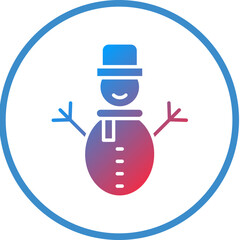 Snowman Icon Style