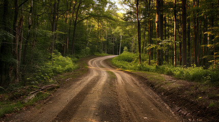 Obraz premium A dirt road