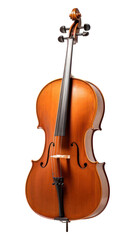 Fototapeta premium PNG Cello music instrument cello violin white background.