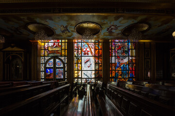 Obraz premium Interior of Coptic Orthodox Church in Sharm El Sheikh
