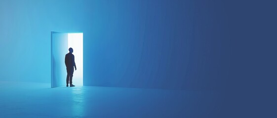 a person's transition from job loss to finding a new opportunity online.