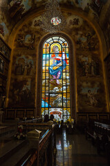 Interior of Coptic Orthodox Church in Sharm El Sheikh, Egypt