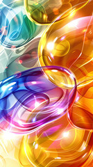 Colorful glass background ,vector image