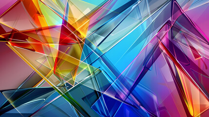 Fototapeta premium Colorful glass background ,vector image