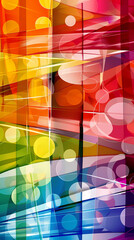 Obraz premium Colorful glass background ,vector image