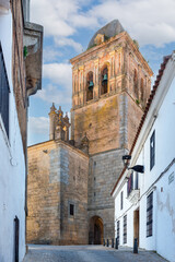 Church of Santa Maria de la Encarnacion. Jerez de los Caballeros, Badajoz, Extremadura, Spain,...
