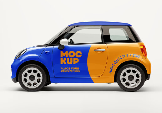 Car Mockup Generated with AI