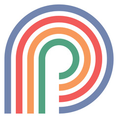 Fototapeta premium Groovy Line