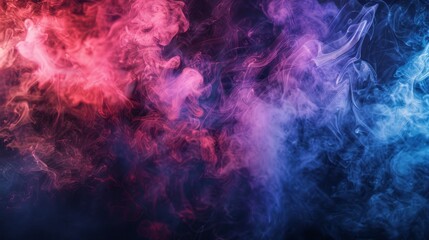 Fototapeta premium Neon Smoke Background for American Football 