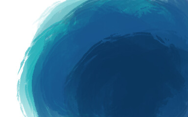 青の水彩の背景