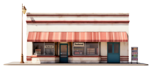 PNG Store architecture building entrance.