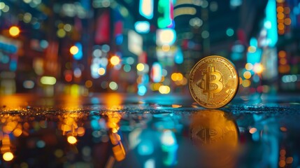 Bitcoin gold coins cryptocurrency money