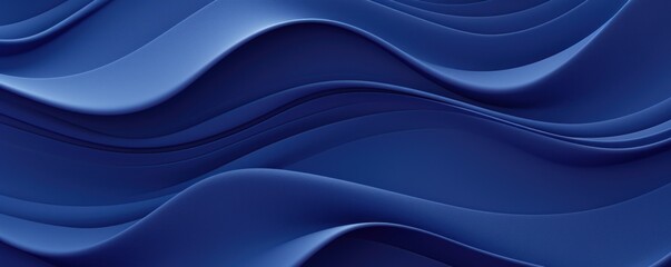 Indigo panel wavy seamless texture paper texture background with design wave smooth light pattern on indigo background softness soft indigo shade 