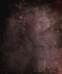 Dark Grunge Red Scary Background, Halloween Texture